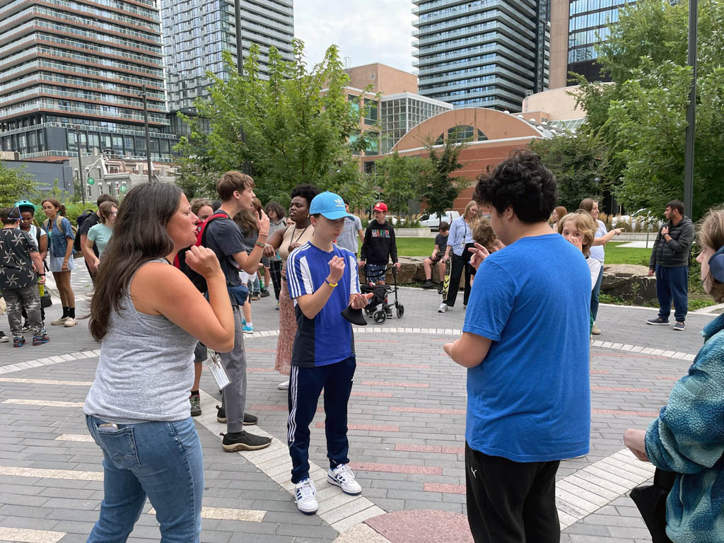 Students completed challenges and team-building activities such as Face the Cookie, a tower-building challenge and a Rock, Paper, Scissors tournament to help foster their sense of community as we begin a new school year.