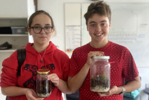 students explored the biotic and abiotic factors that influence ecosystems by hatching brine shrimp. They monitored salinity, water clarity, hatching rates, and temperature, collecting valuable data to understand how environmental conditions affect living organisms.