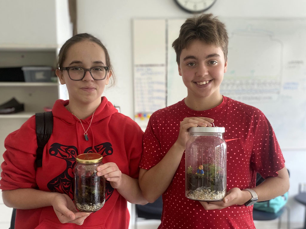 students explored the biotic and abiotic factors that influence ecosystems by hatching brine shrimp. They monitored salinity, water clarity, hatching rates, and temperature, collecting valuable data to understand how environmental conditions affect living organisms.